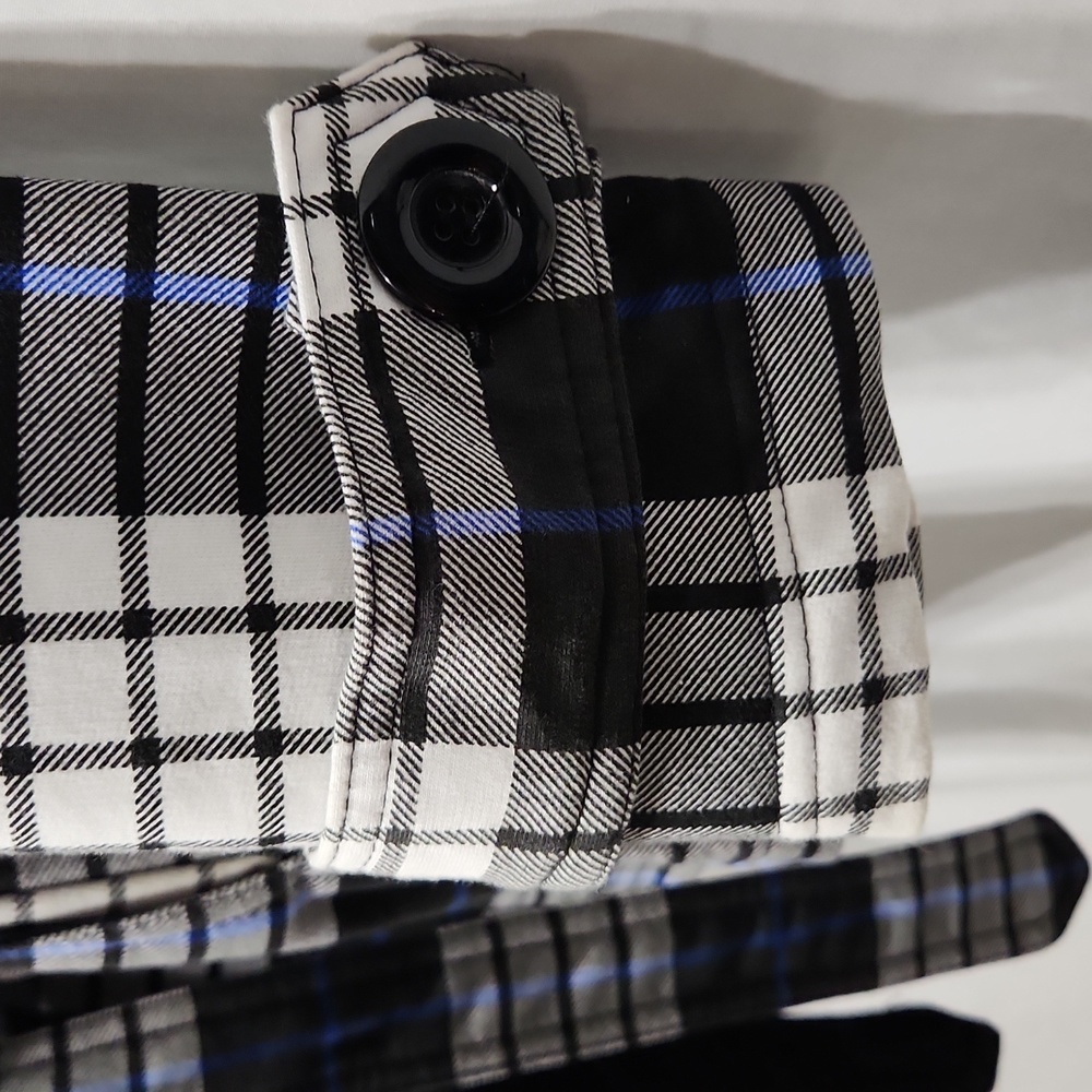 Plaid Button Jacket - Picture 3 of 5